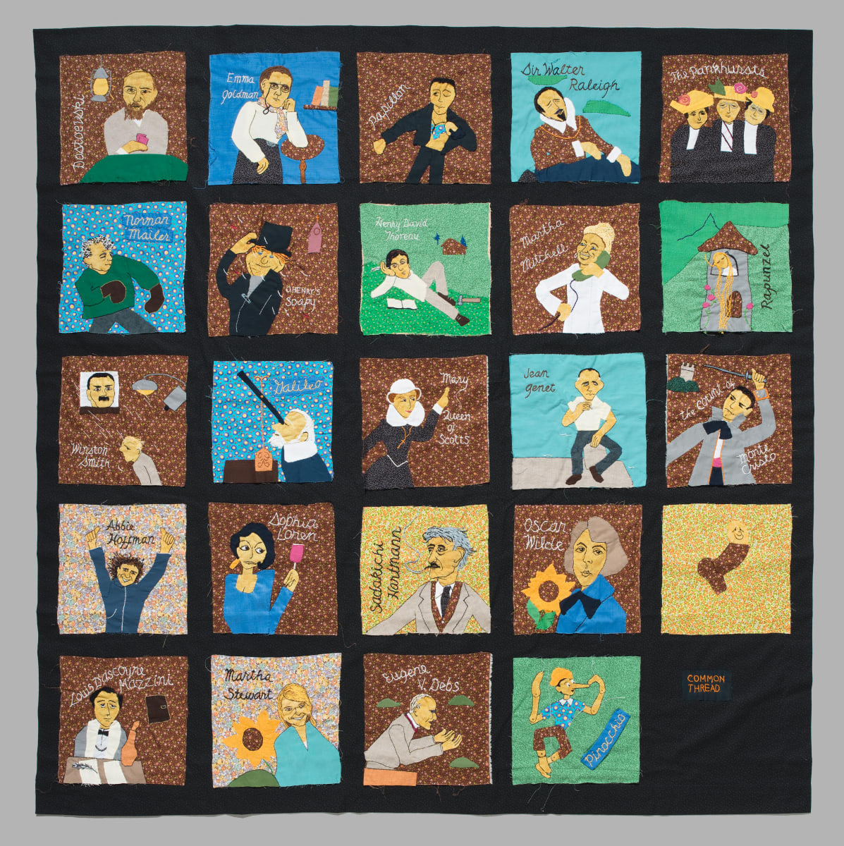A Common Thread Quilt Top by Dorothy Vance 