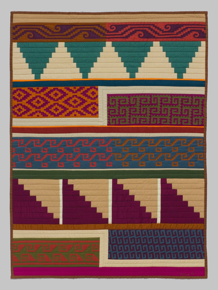 Shades Of Mitla Quilt by Charlotte Patera 