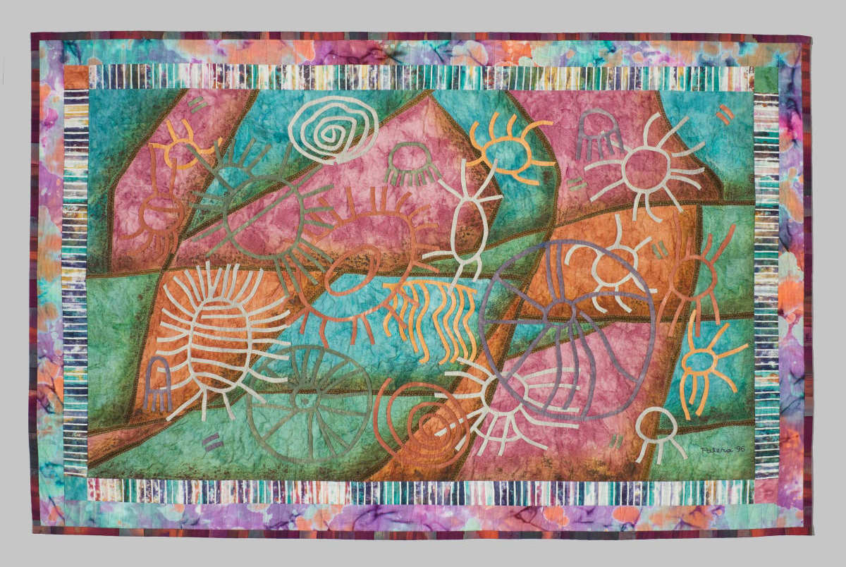 Sierra Symbols Quilt by Charlotte Patera 