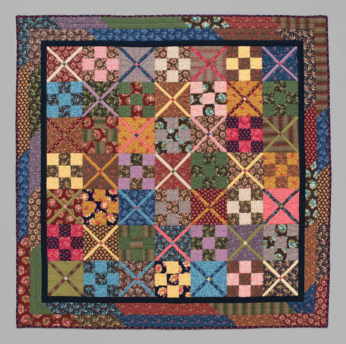 Nine Patch Diagonal by Mabeth Oxenreider, Image 1.