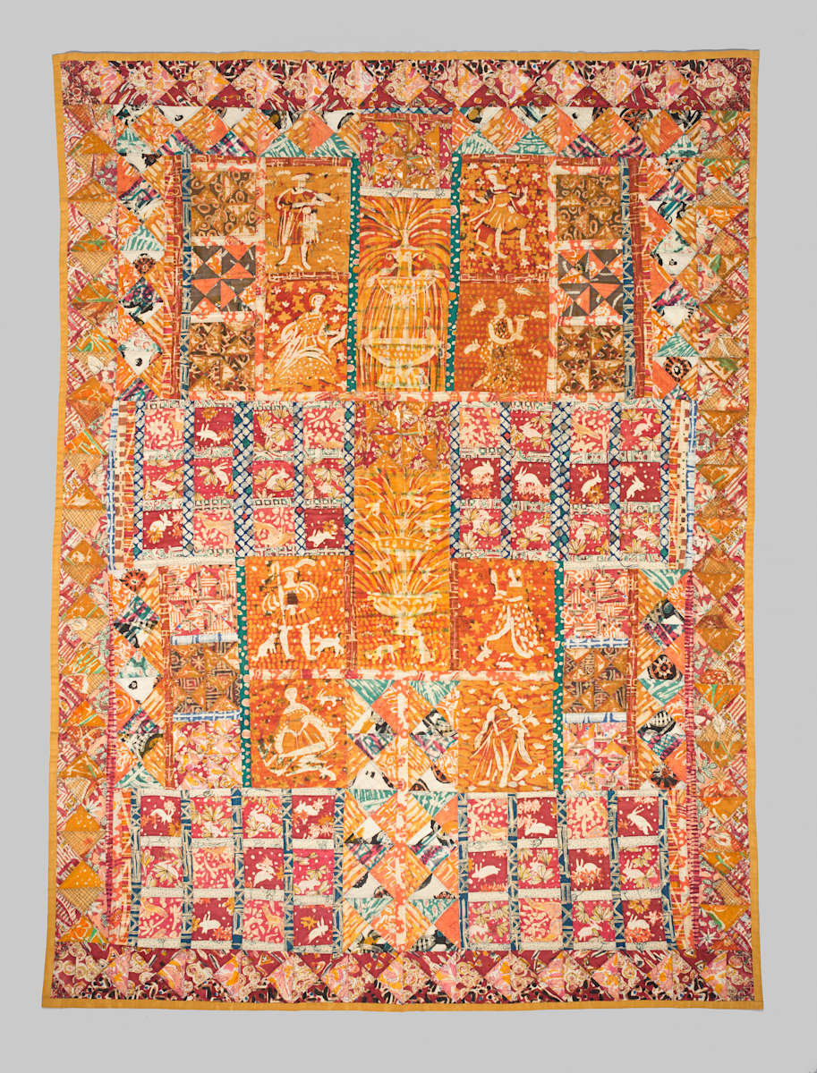 Pieced Batik Quilt by Katherine Westphal, Image 1.