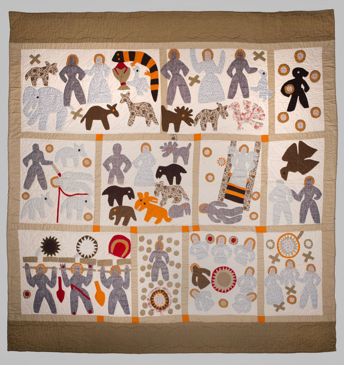 Harriet Powers Story Quilt (Reproduction) from the collection of San ...