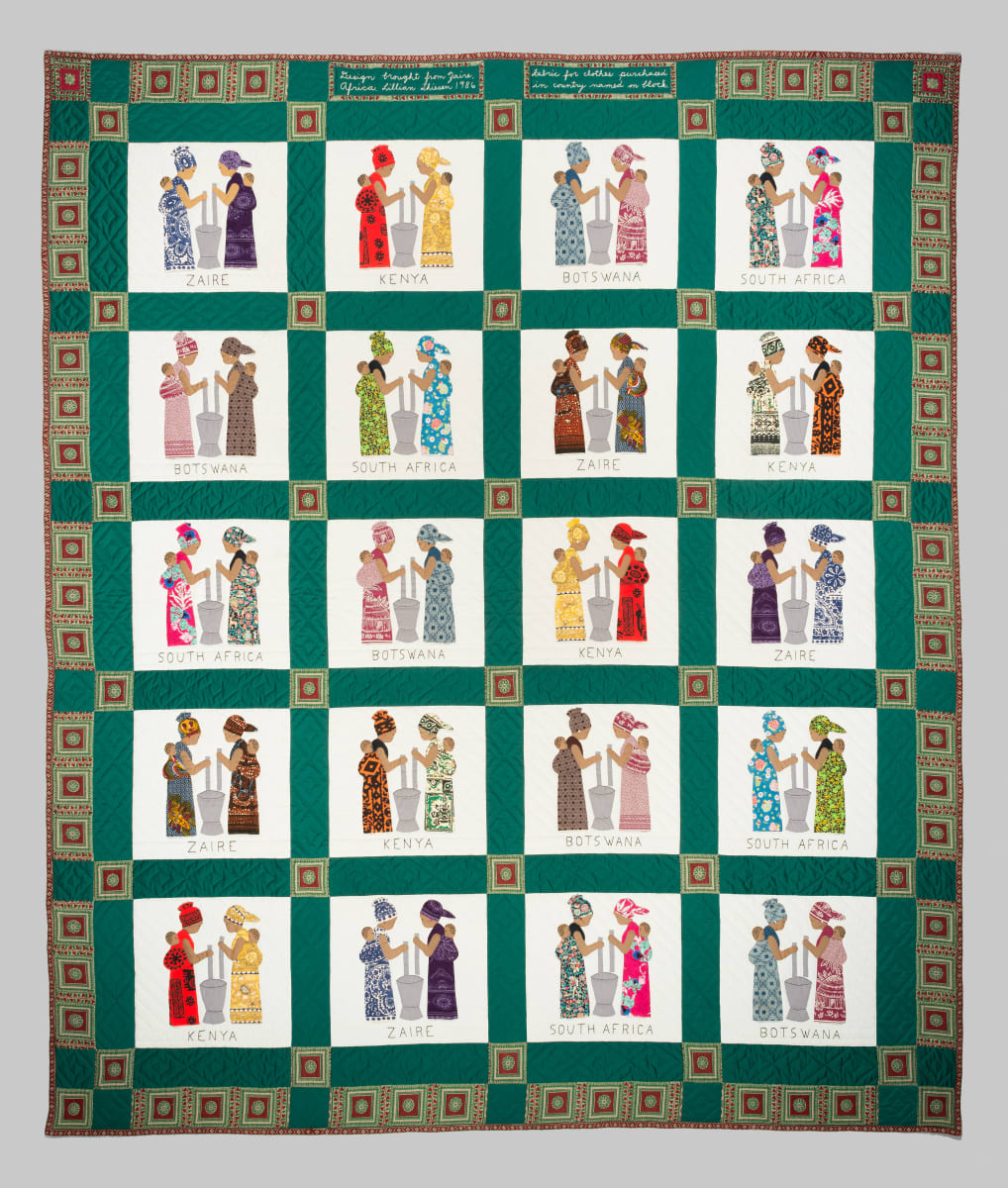 African Women Quilt by Lillian Karber Thiesen 