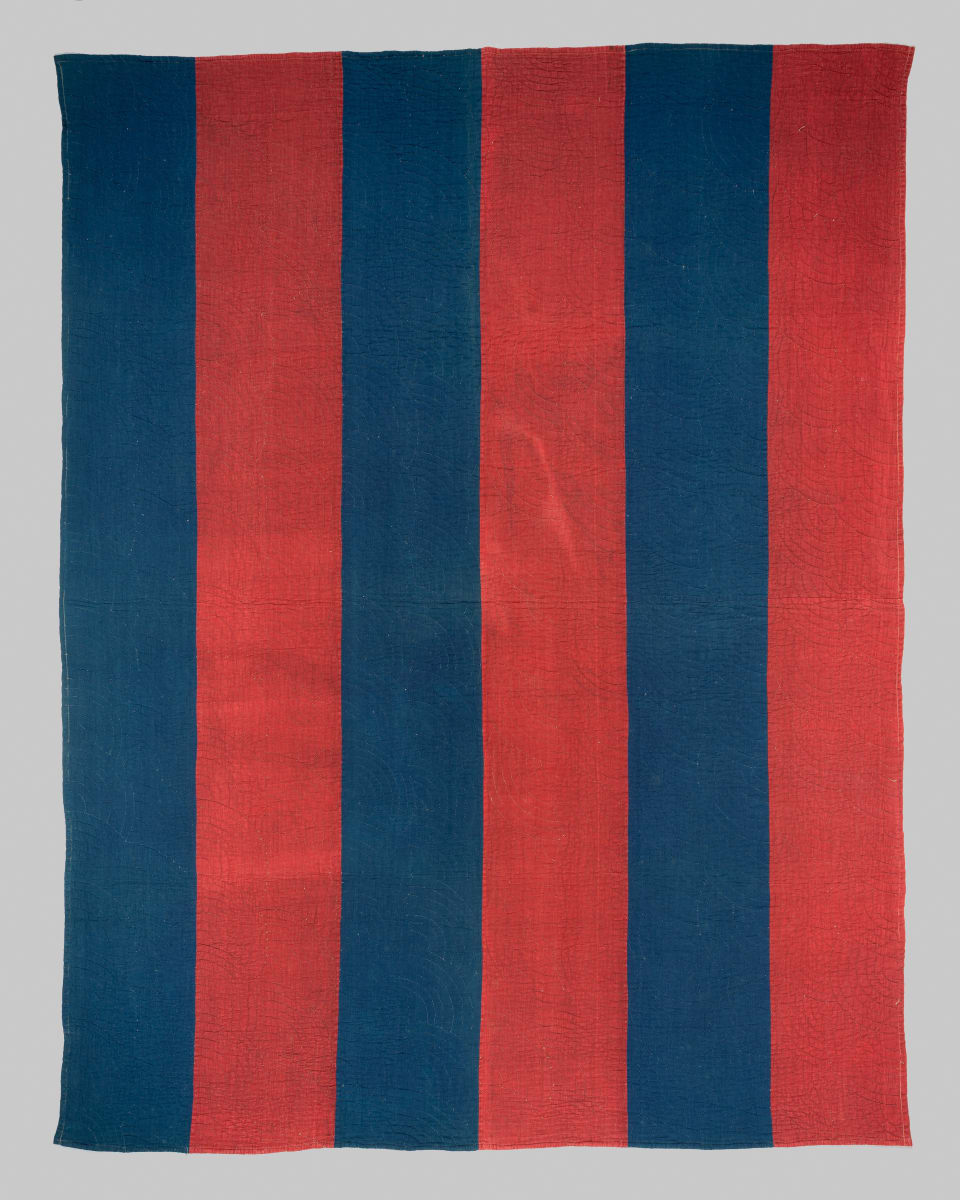 Amish Bars Quilt by Unknown Artist, Image 1.