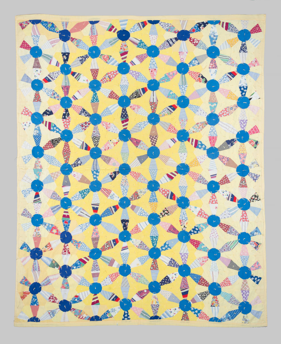 Endless Chain Quilt by Unknown Artist 