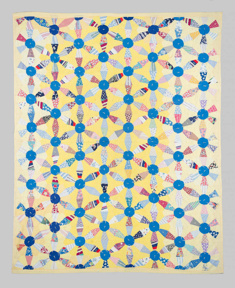 Endless Chain Quilt by Unknown Artist, Image 1.