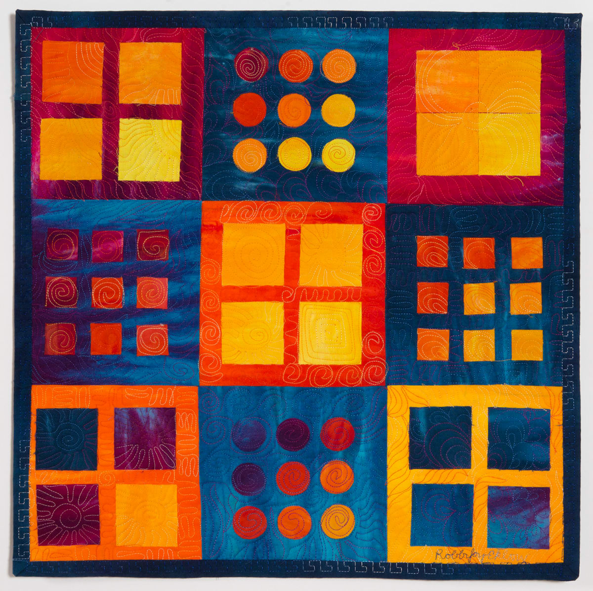 Squares D by Robbi Joy Eklow, Image 1.