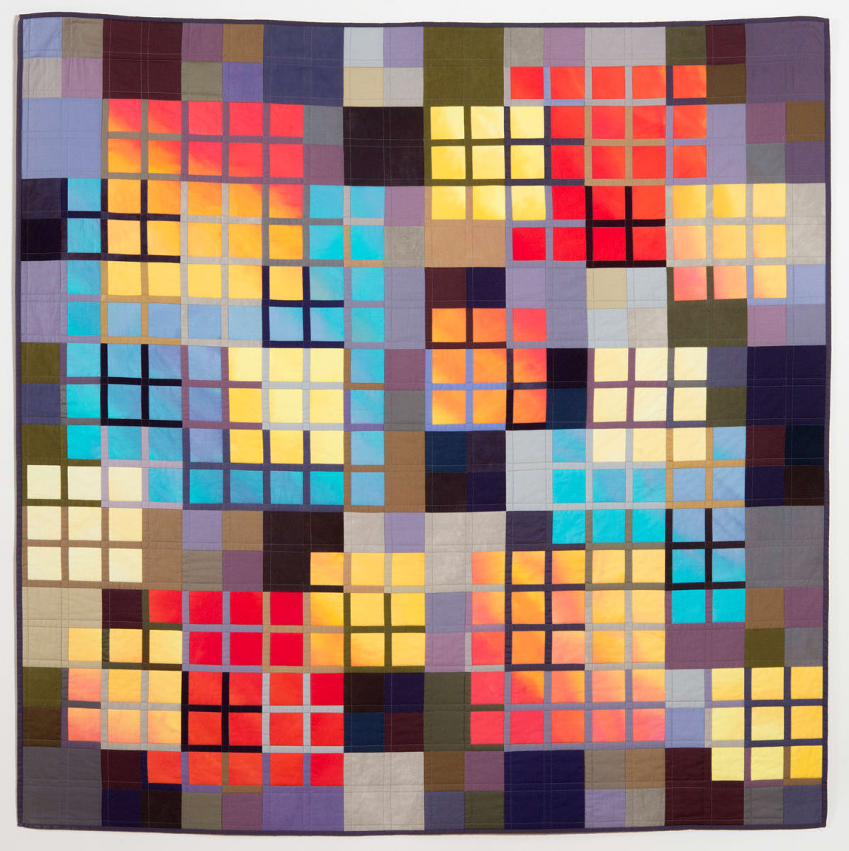 Fire at Evening by Ruth Garrison, Image 1.