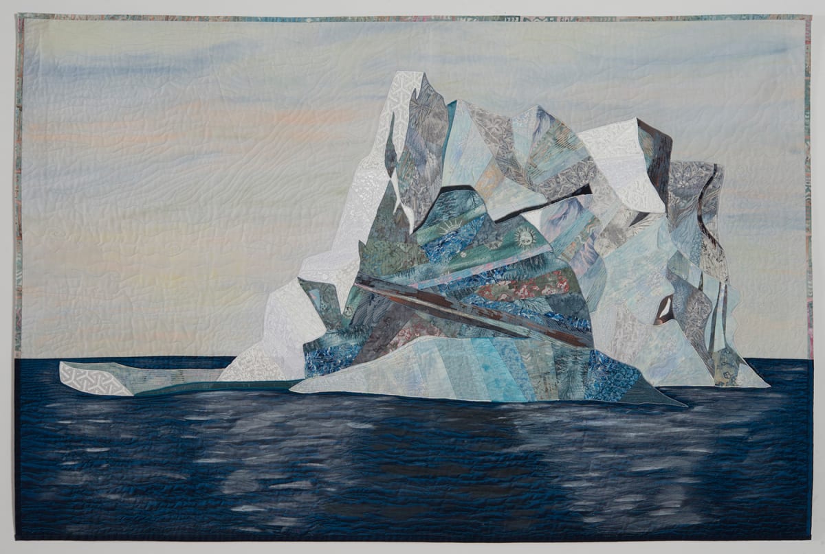 Blue Cathedral by Patricia Gould 