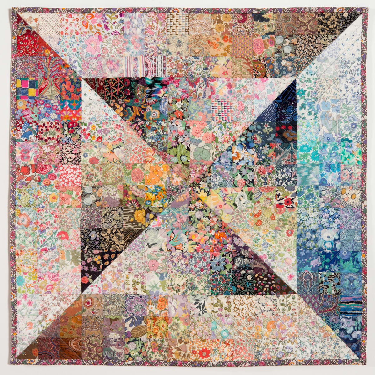 Colourwash Cross II by Deirdre Amsden 