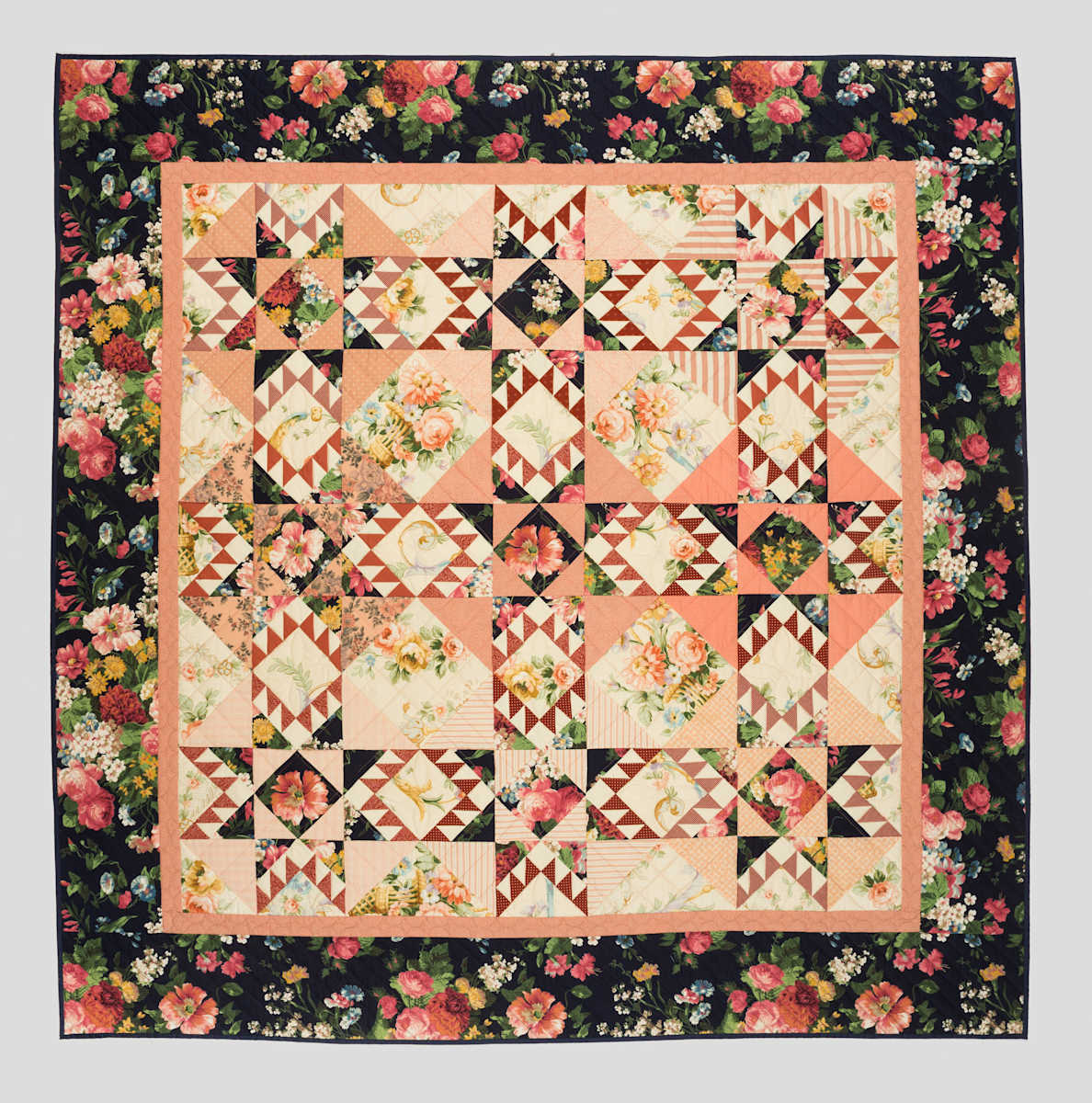 Sawtooth Star - Floral by Jonathan J. Shannon, Image 1.