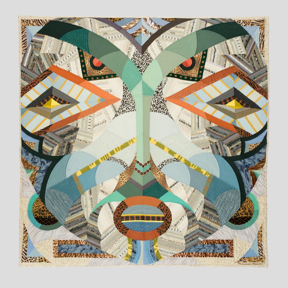 Zaire Songe Mask by Françoise Barnes 