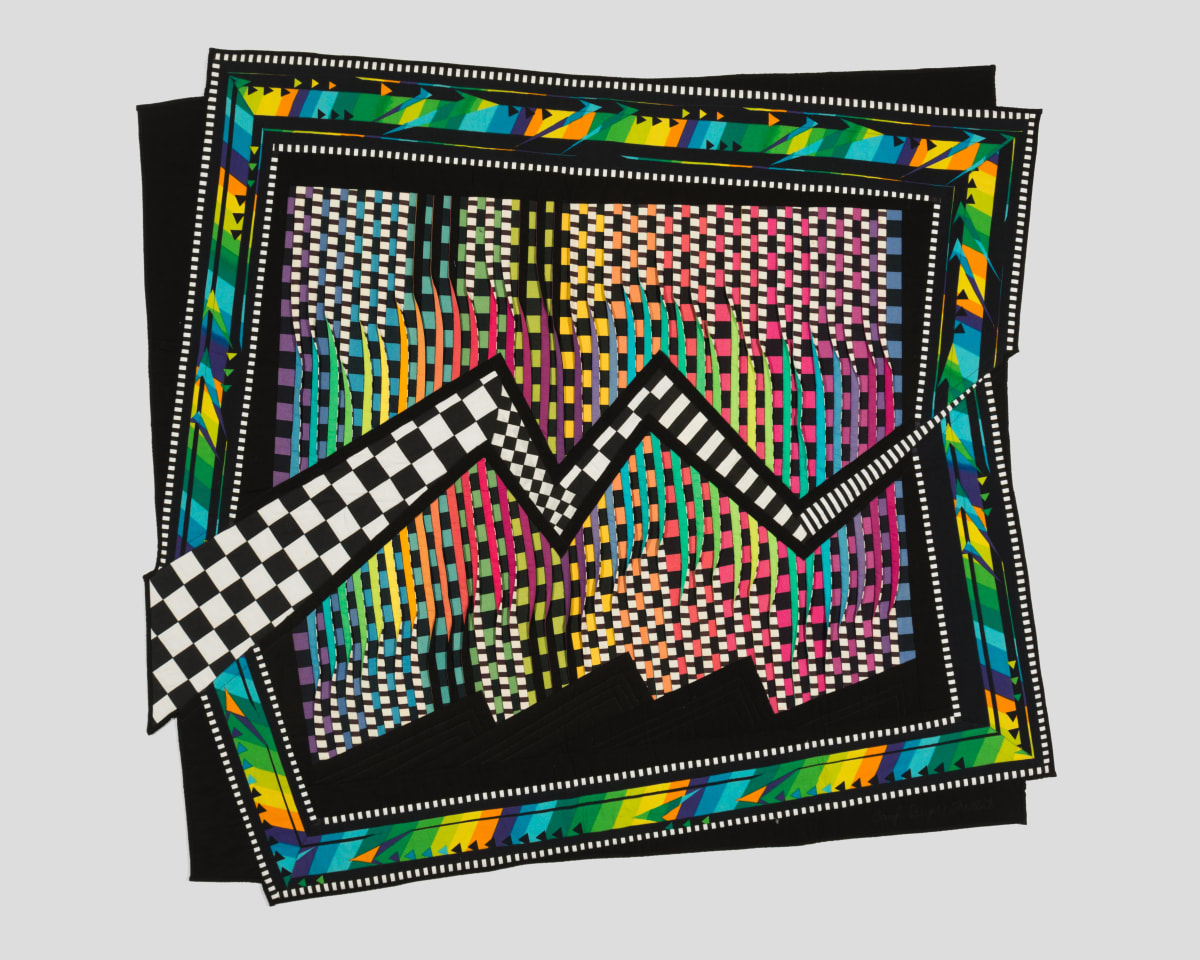 Checking Over the Rainbow #5: Epicenter by Caryl Bryer Fallert-Gentry 