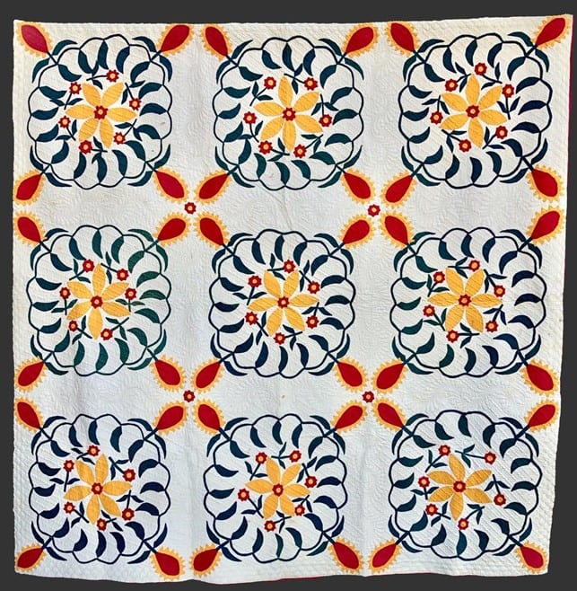 Sylvia Moore's Memorial Quilt by Unknown Artist 