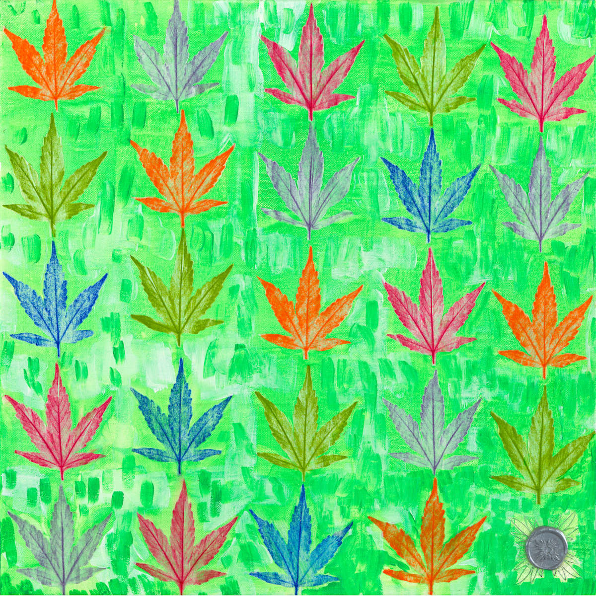 Cannabis Field I by Alexandra Anderson Bower, Image 1.