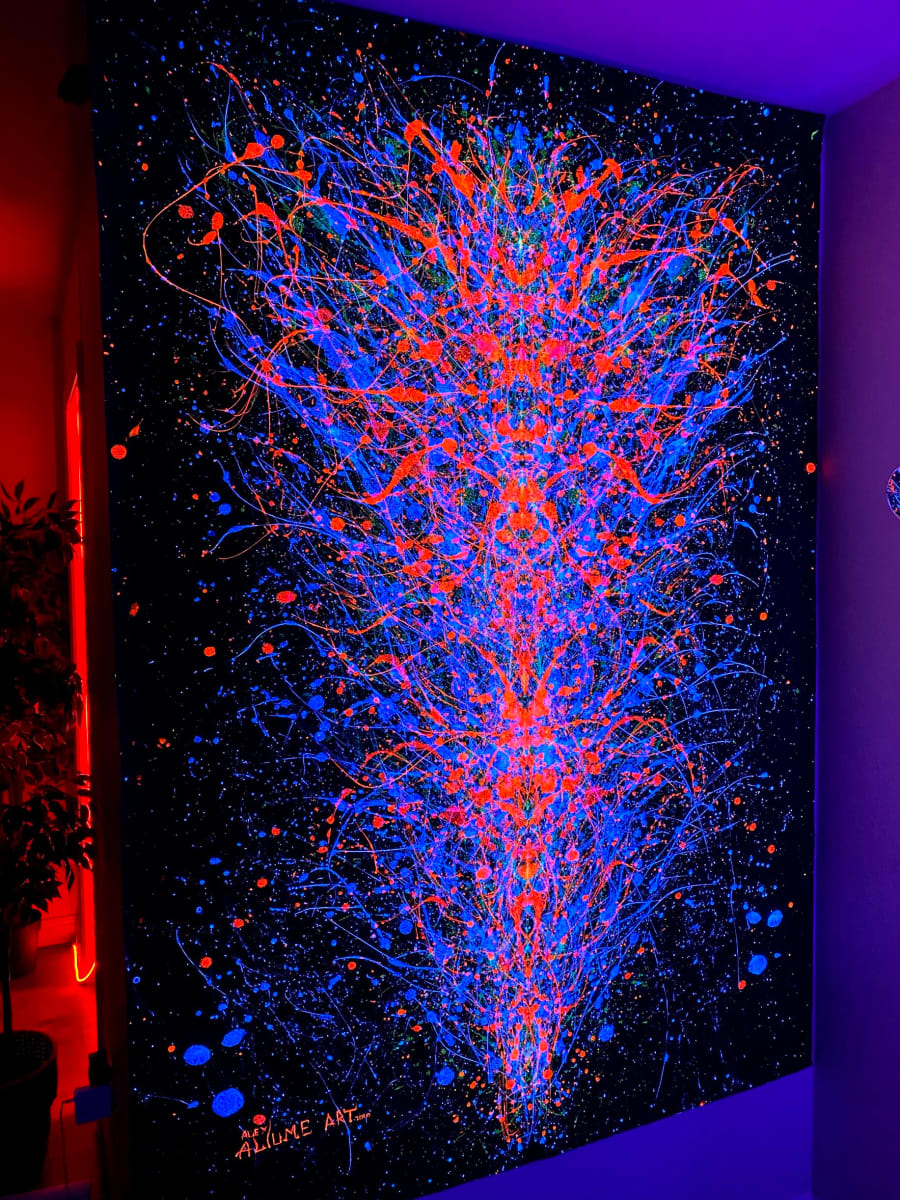 red and blue 3d effects