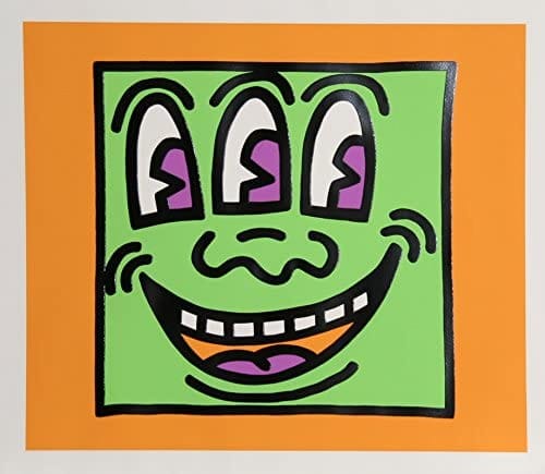 Icons - Three Eyed Man by Keith Haring 