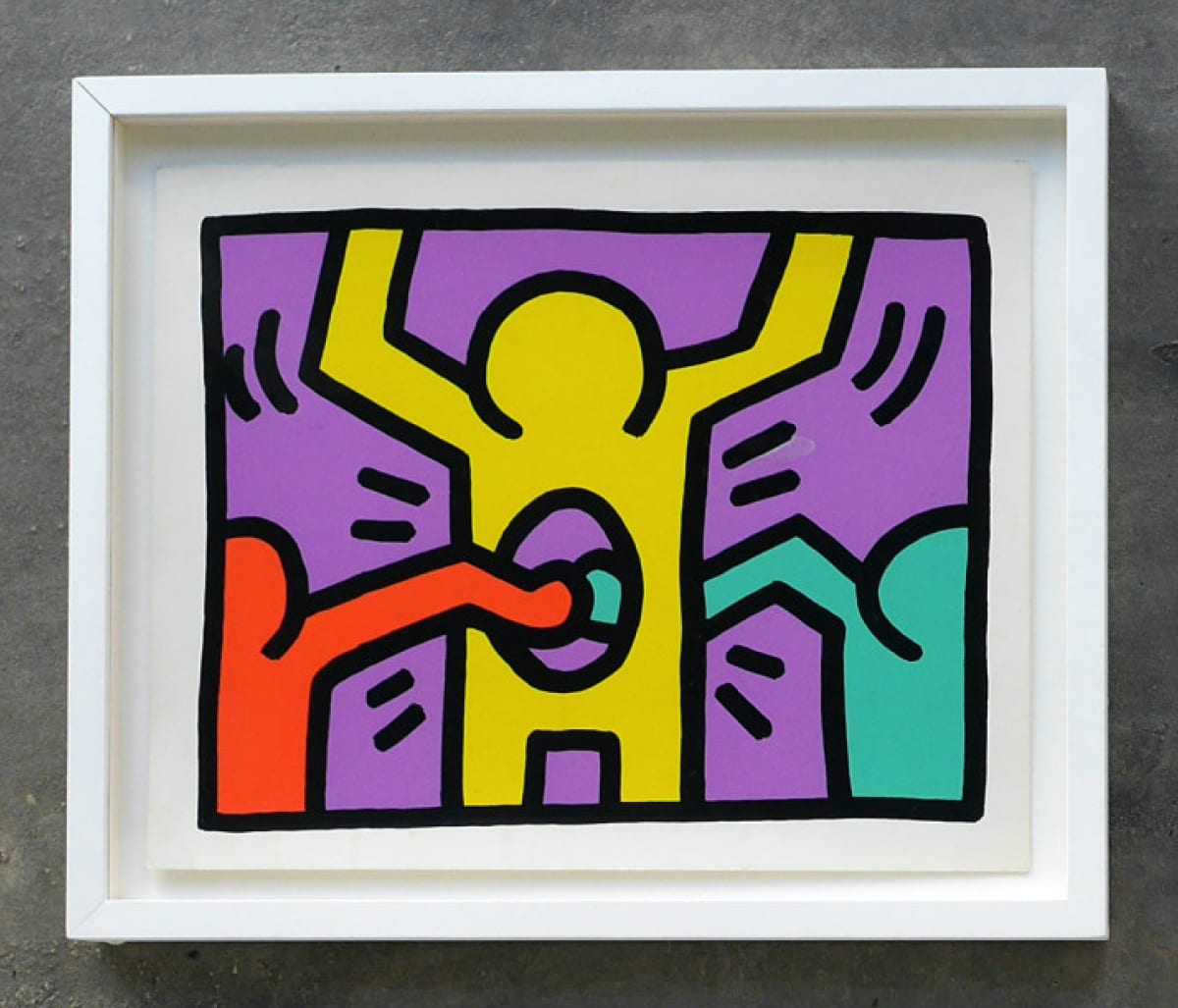 Pop Shop I - C by Keith Haring 