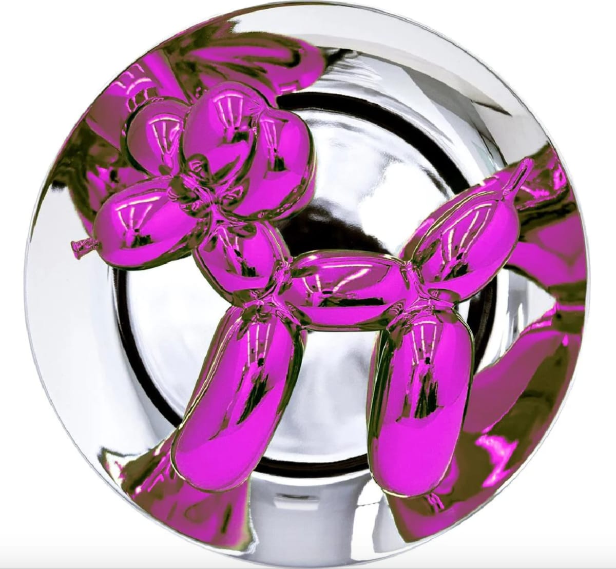 Balloon Dog (Magenta) by Jeff Koons 