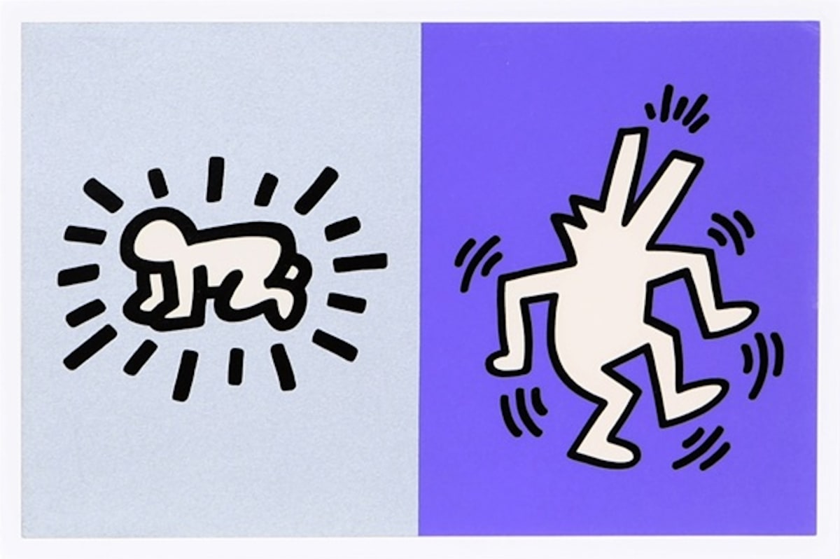 Memorial Tribute Invitation by Keith Haring 