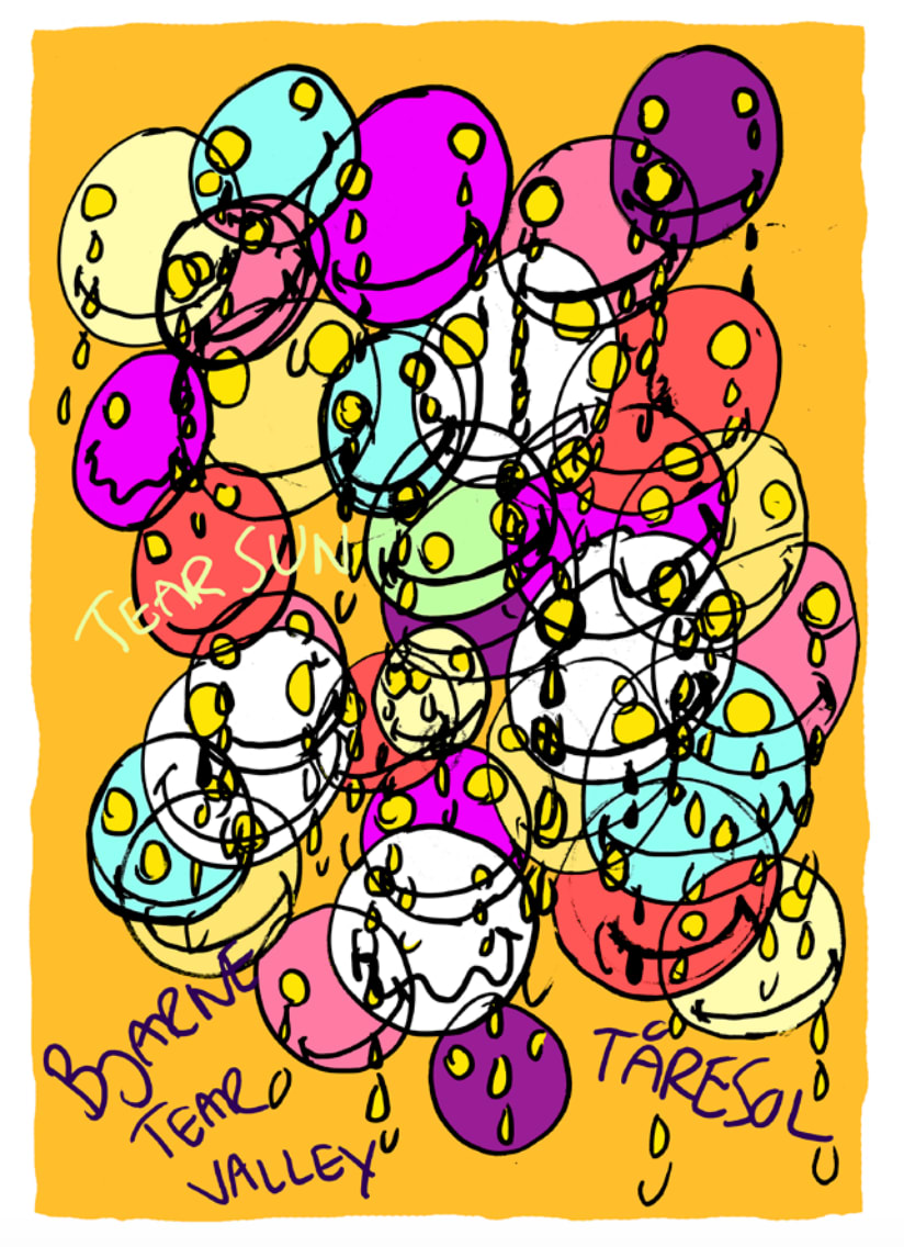 Tear valley by Bjarne Melgaard 