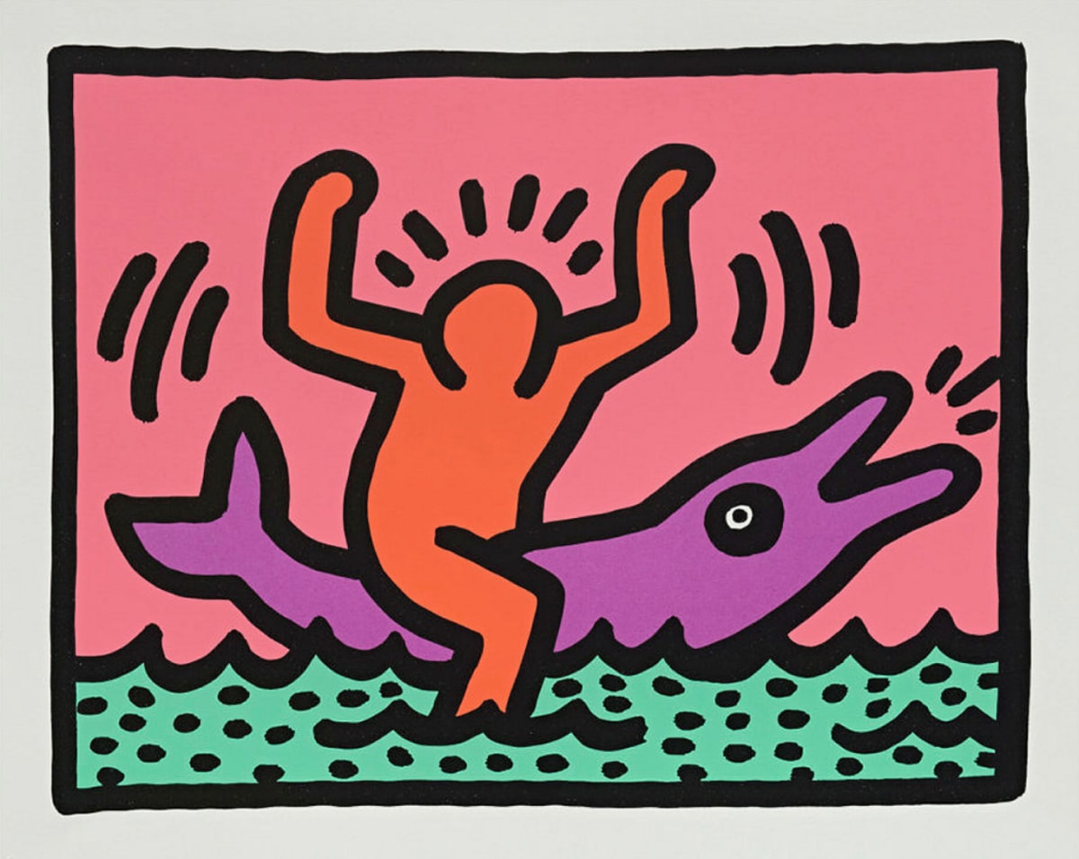 Pop Shop V 2 by Keith Haring 