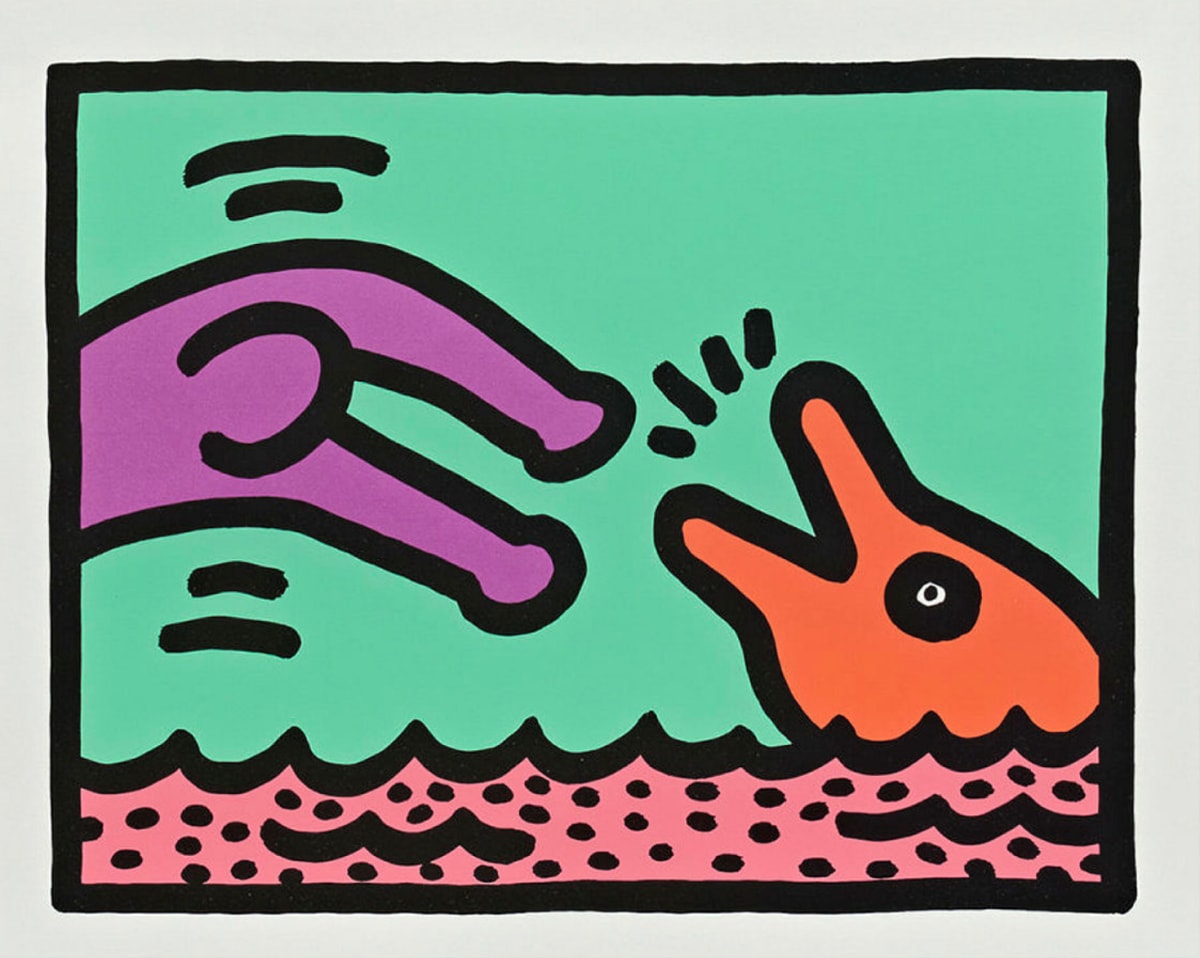 Pop Shop V 4 by Keith Haring 