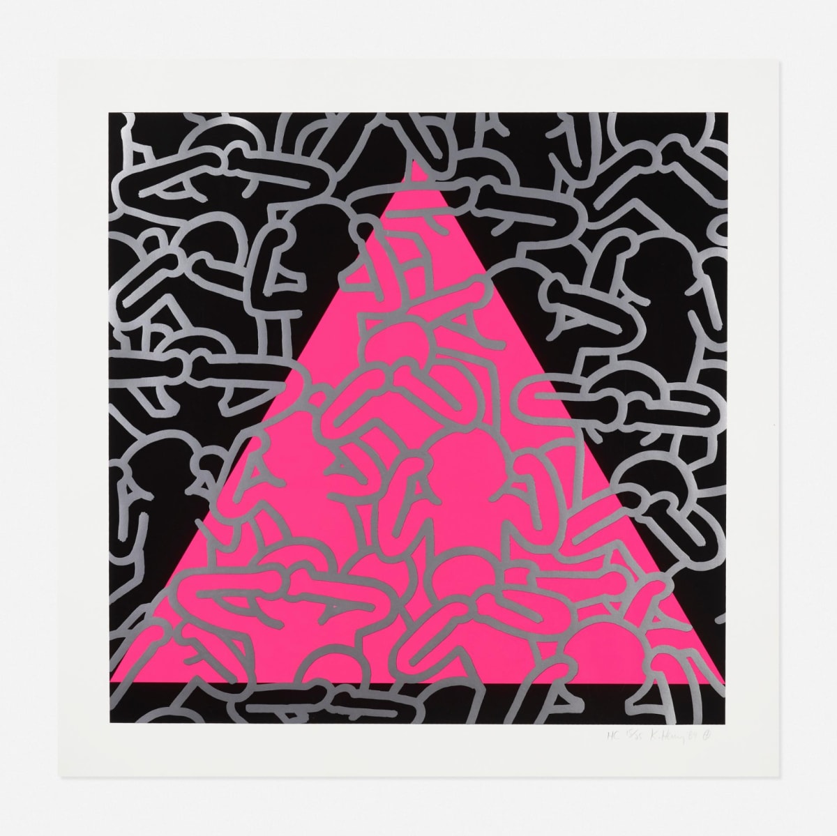Silence Equals Death by Keith Haring 