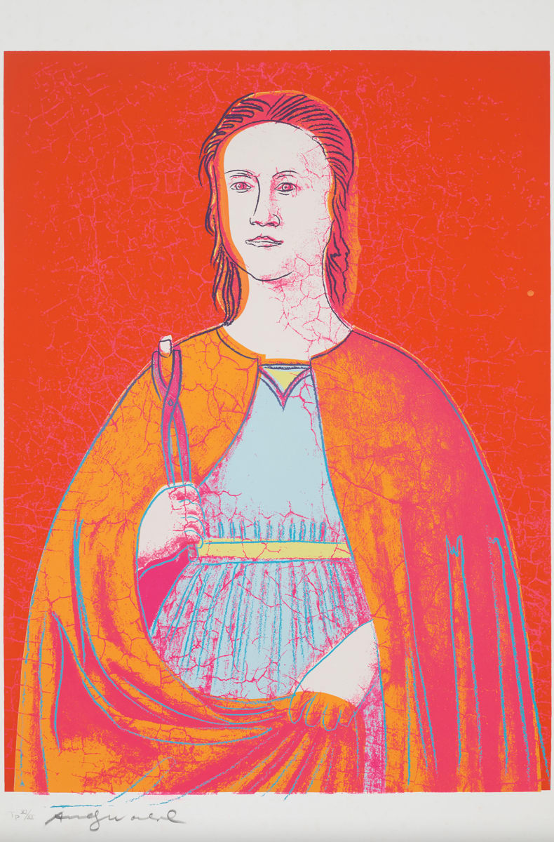 Saint Apollonia by Andy Warhol 