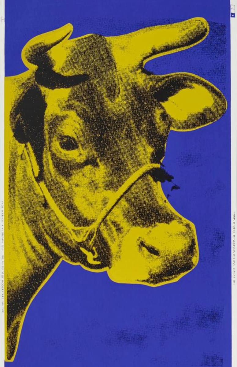 Cow by Andy Warhol 