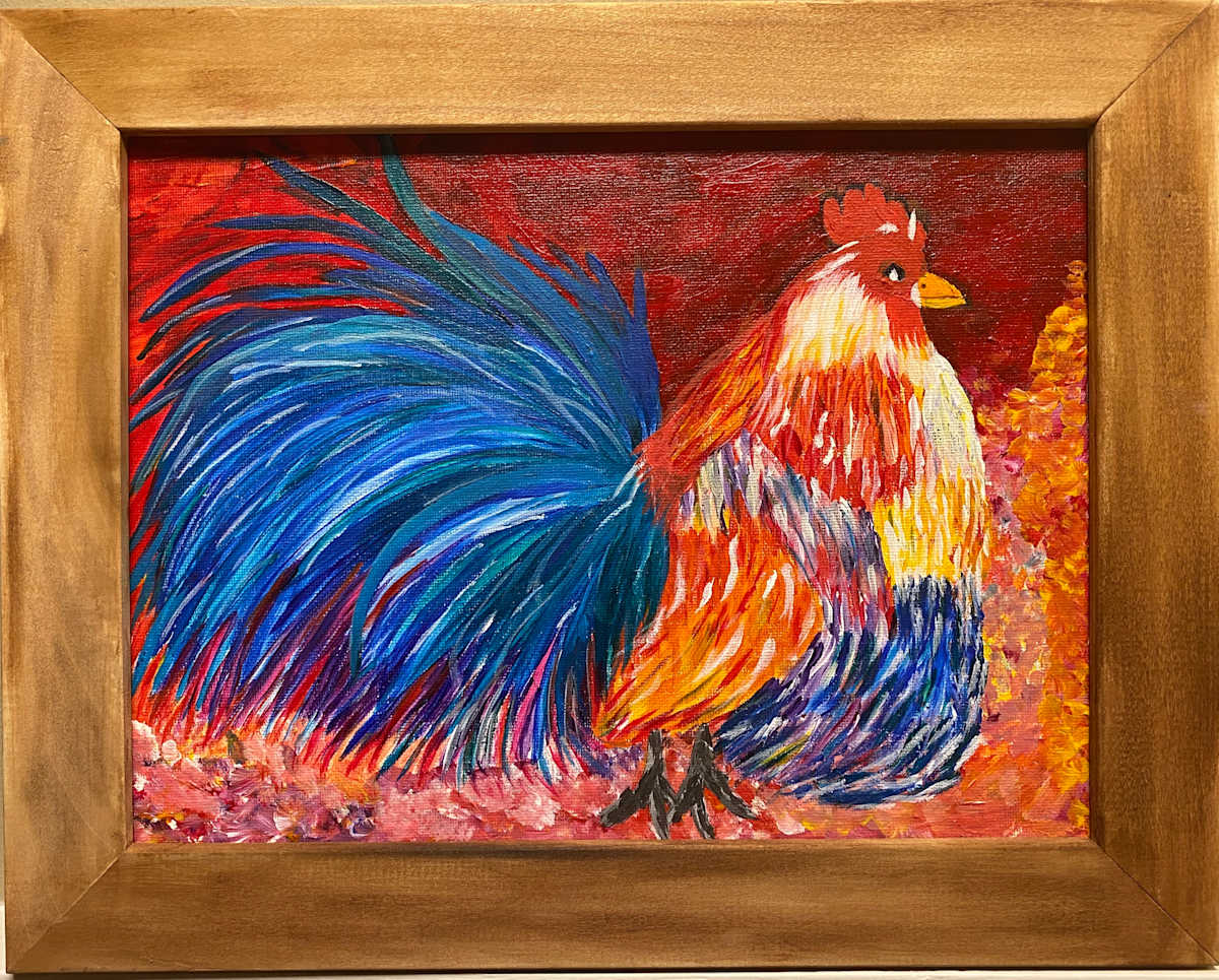 Cluckman by Susan Gallagher, Image 1.