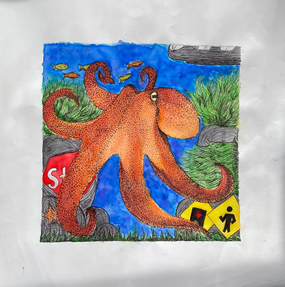 Octopus Garden by Caelian Penney 