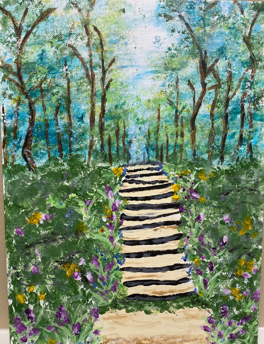 Walk into the Woods by Kathy Snyder 