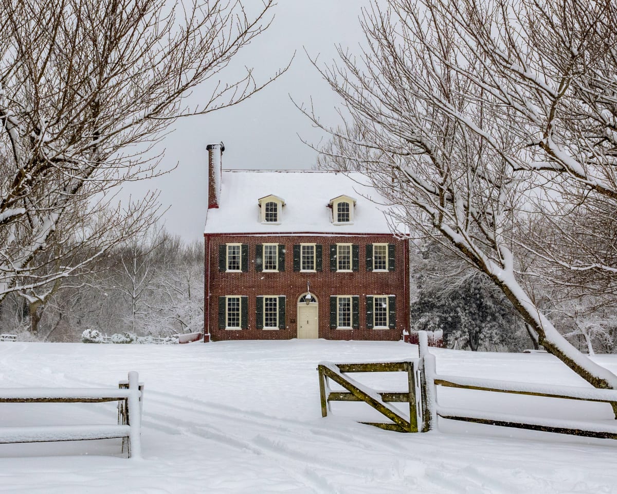 Barclay Farmstead in Winter by Karen Zagoren 