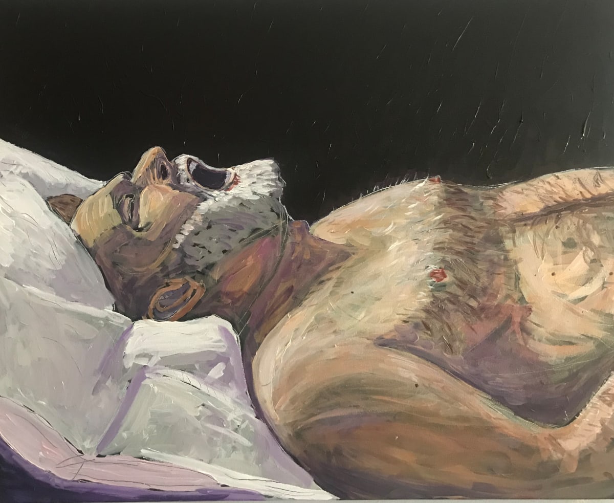 Self Portrait on deathbed 