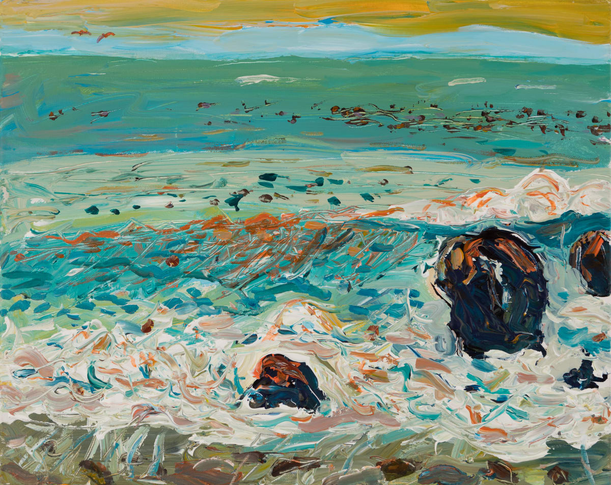 Ocean on Fire, Sonoma County State Beach Park by Ken Gorczyca 