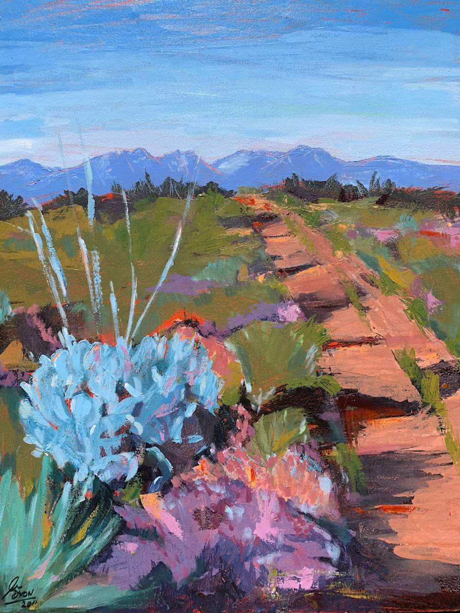 Shadows on the Path Too. by Janet Dixon, Image 1.