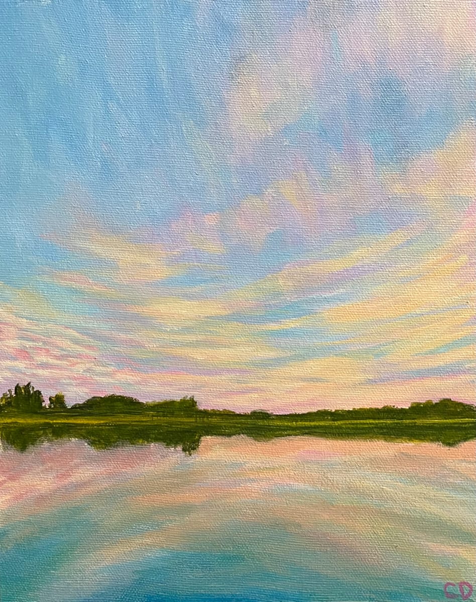 Bubblegum Sky by Celeste Dumonceaux Delahey 