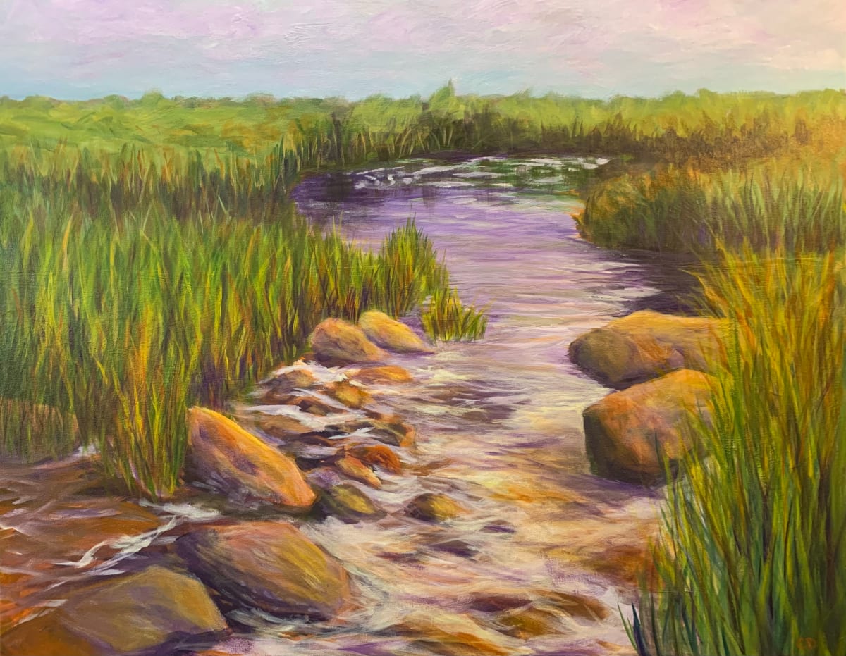 The South Creek by Celeste Dumonceaux Delahey 