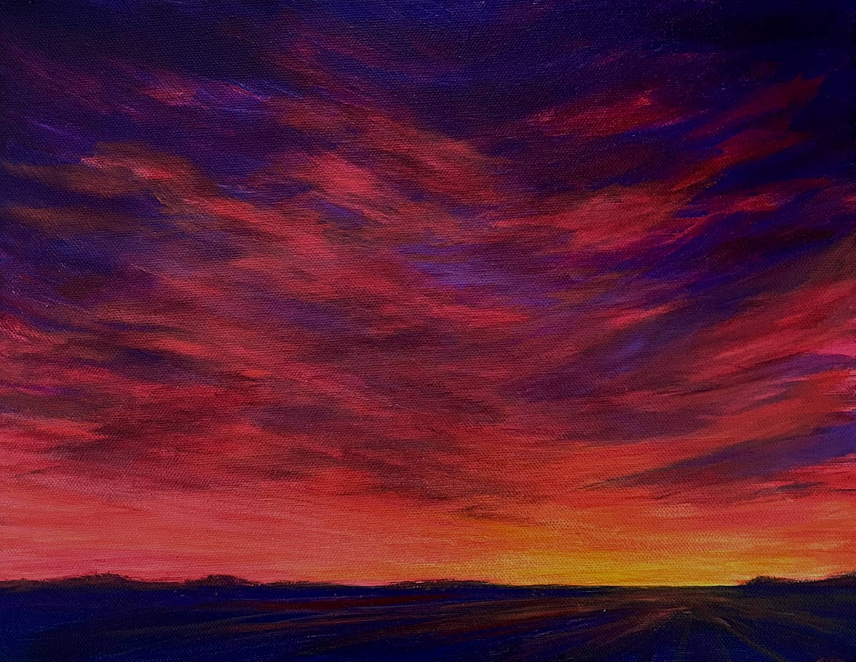 Perfectly Purply Pink by Celeste Dumonceaux Delahey, Image 1.
