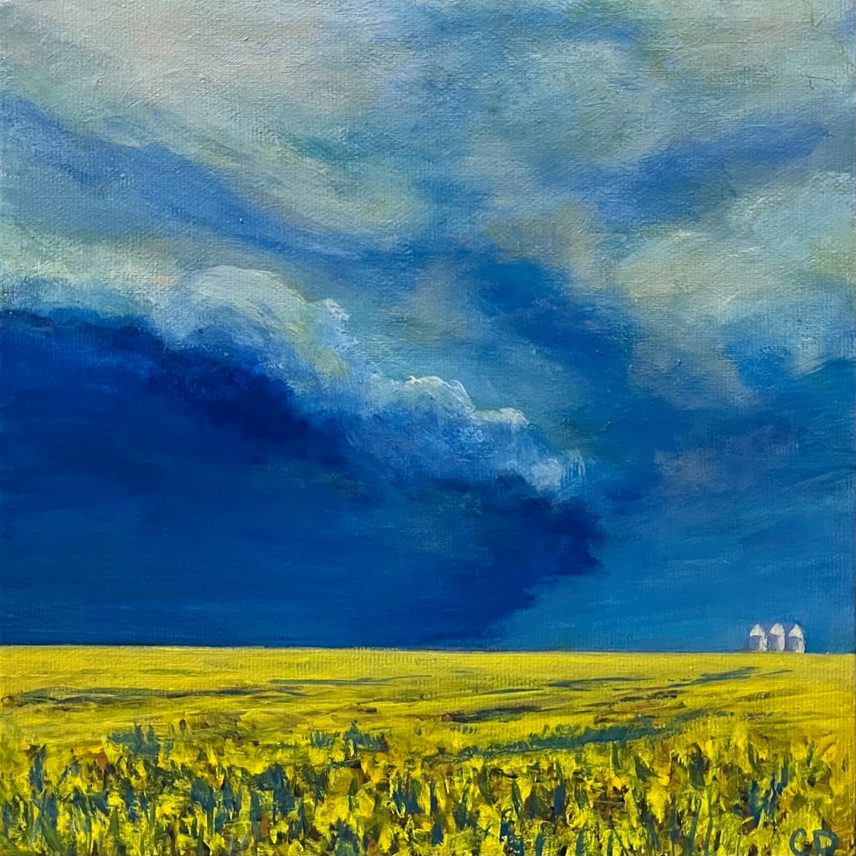 Blue Brew by Celeste Dumonceaux Delahey 