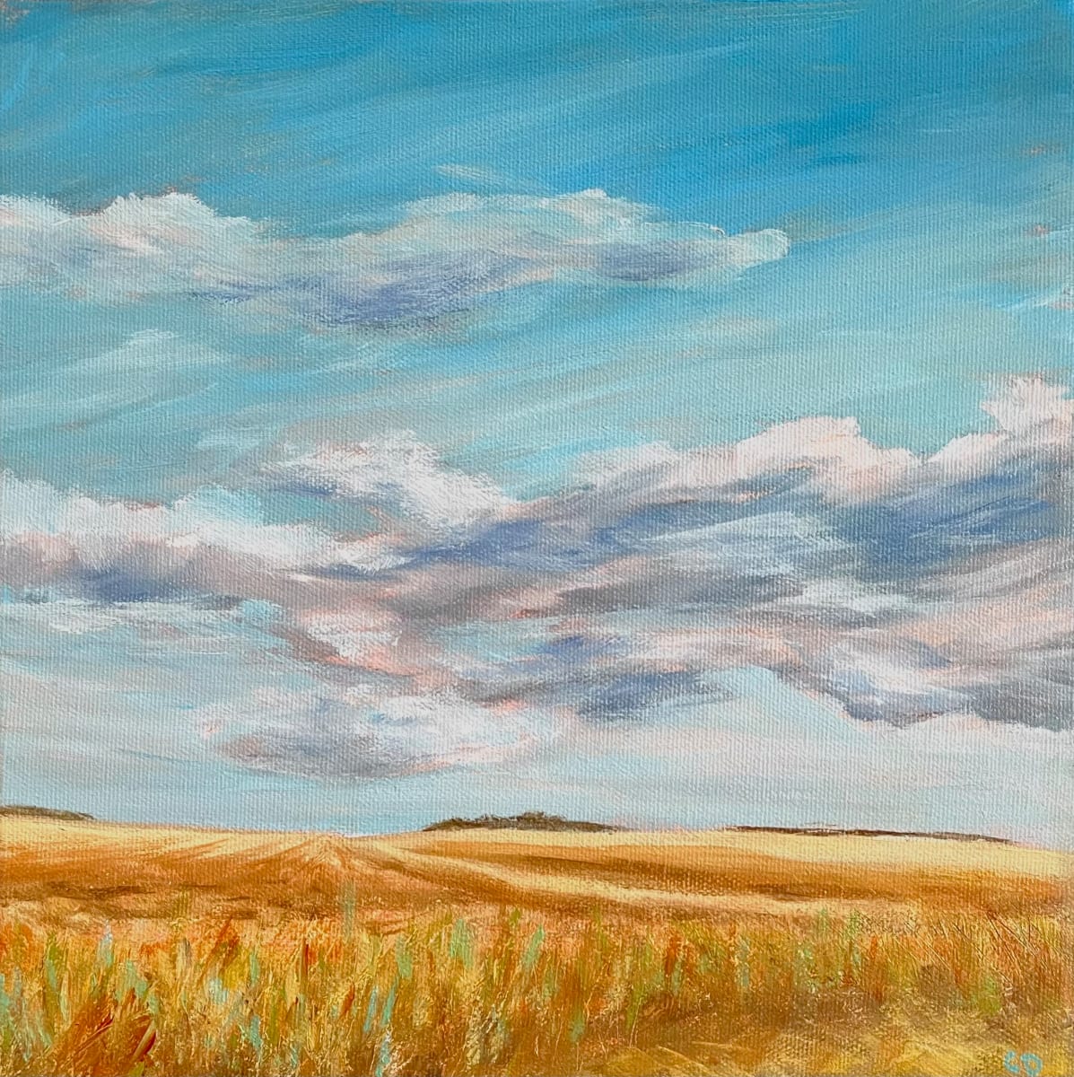 Waiting for Spring by Celeste Dumonceaux Delahey 
