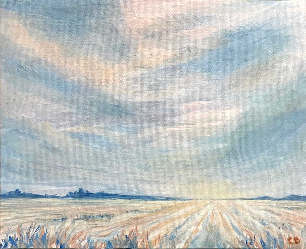Cool Field by Celeste Dumonceaux Delahey 