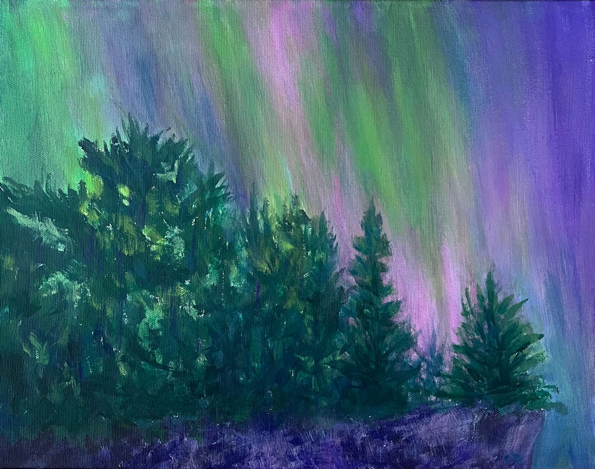 Dance, Aurora, Dance by Celeste Dumonceaux Delahey, Image 1.