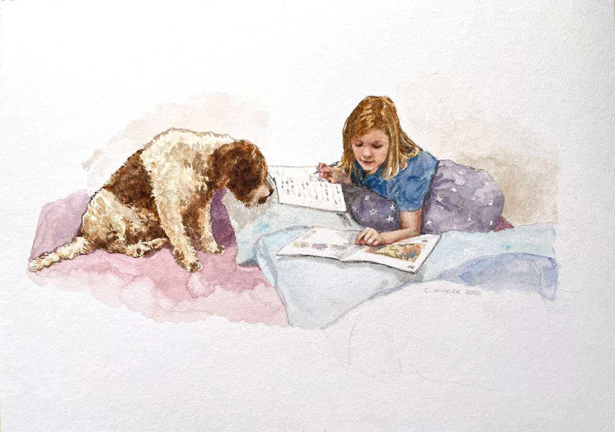 Homework Helper by Carolin Winkler, Image 1.
