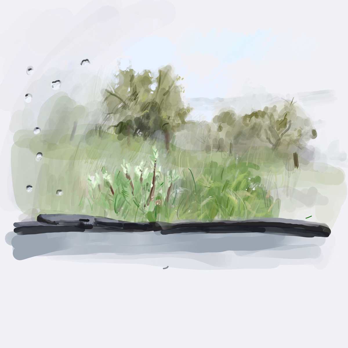 Digital Painting - Ivinghoe, Image 33.