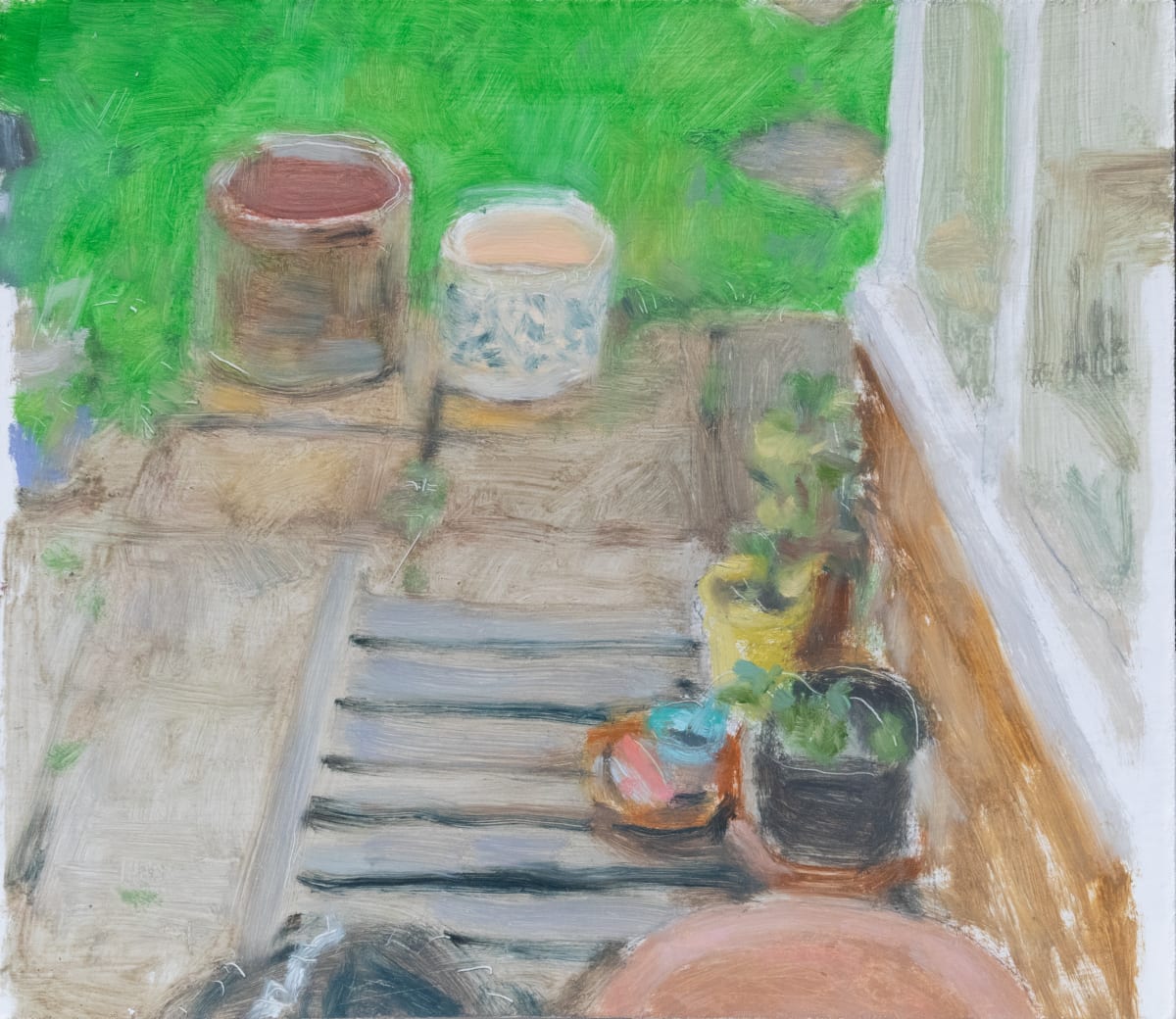 Rainy Day Garden by Carolin Winkler 