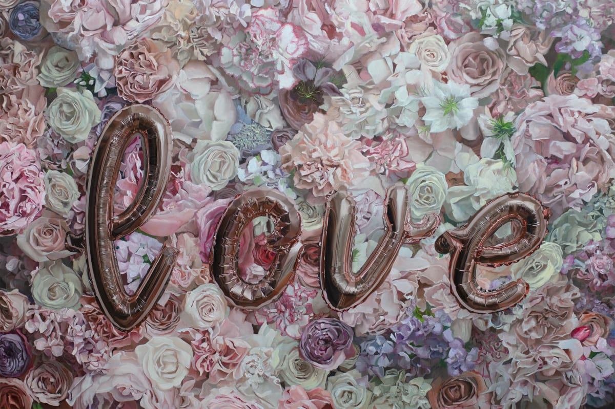 Love amongst the flowers 