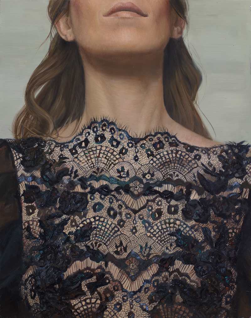 Black Lace study by shana levenson, Image 1.