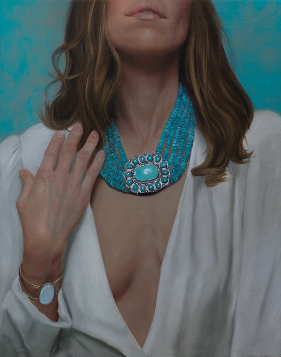 Turquoise Necklace by shana levenson 